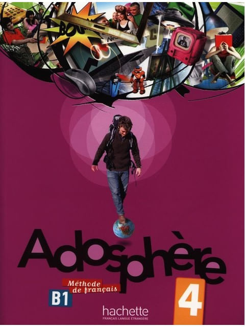 Adosphere 4 - Livre D'Eleve + Audio Cd