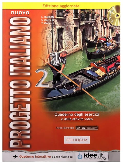 Nuovo Progetto Italiano 2 - Quaderno Degli Eserzici + Cd