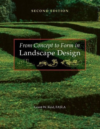 Capa do livro From Concept To Form In Landscape Design de Grant W. Reid Fasla