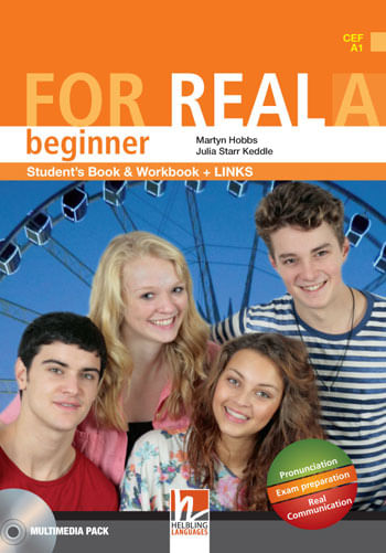 For Real Beginner a - Student'S Book And Workbook With Links + Cd-Rom And Links Audio Cd