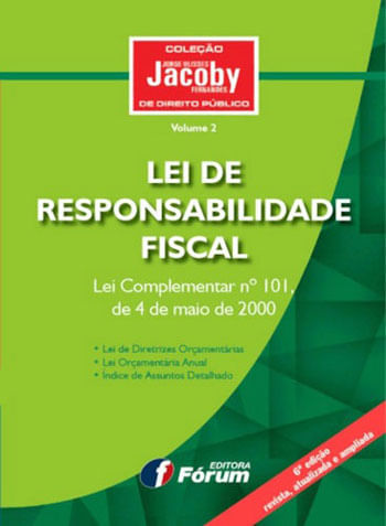 Lei de Responsabilidade Fiscal - Lei Complementar 101/2000 - Volume 2