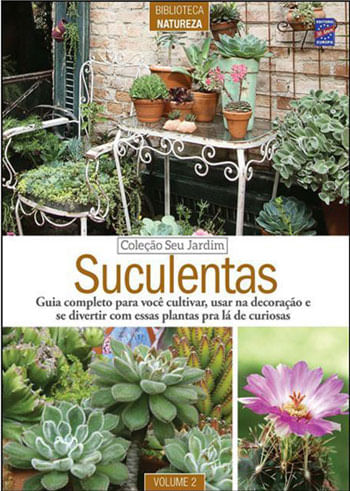 Capa do livro Coleção Seu Jardim Volume 2: Suculentas de Editora Europa