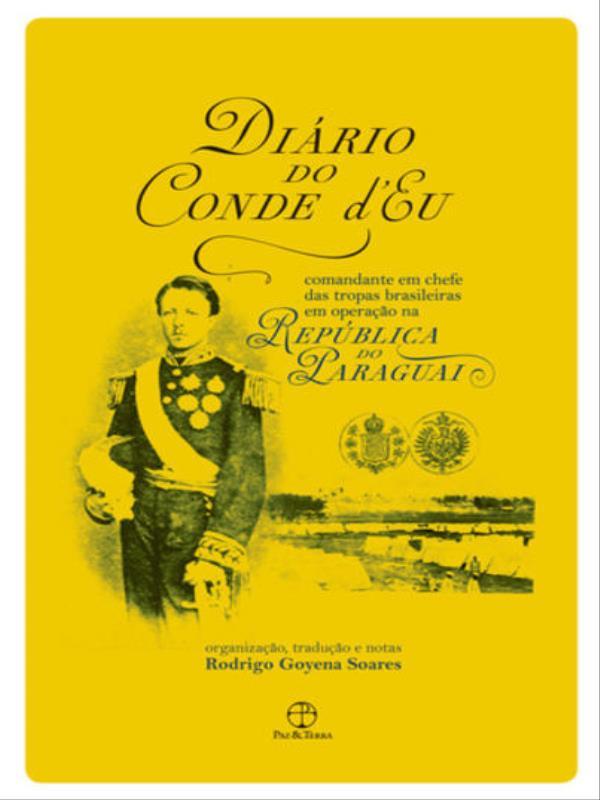 Capa de DiáRio do Conde D’Eu