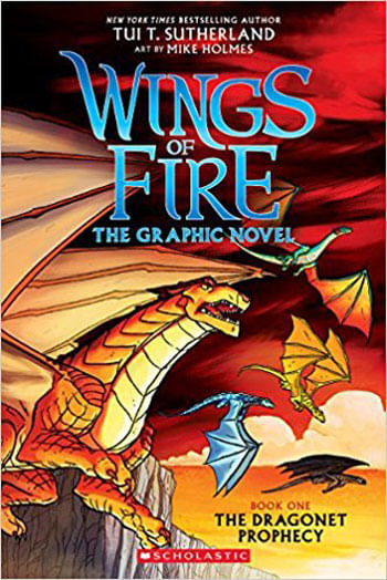 Wings Of Fire Graphic Novel - Vol. 1 - The Dragonet Prophecy