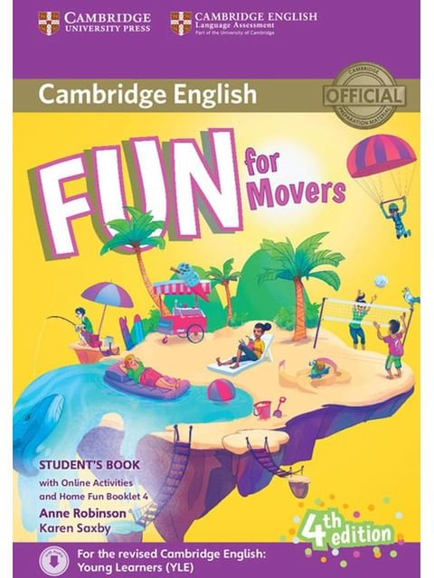 Fun For Movers - Student'S Book With Online Activities And Home Fun Booklet 4 - Fourth Edition