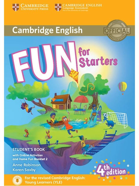 Fun For Starters - Student'S Book With Online Activities And Home Fun Booklet 2 - Fourth Edition