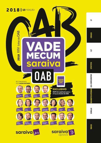 Vade Mecum Saraiva Oab - 2018