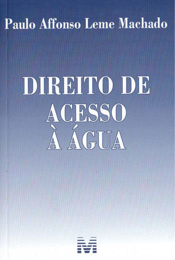 Direito de Acesso à áGua - 1 Ed./2018