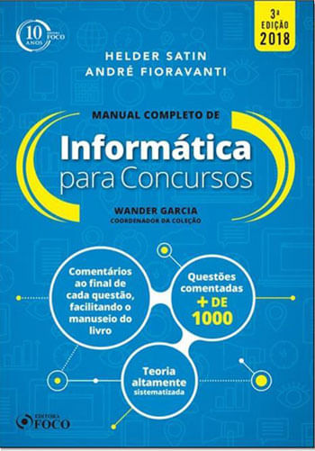 Manual Completo - InformáTica para Concursos - 3ª Edição - 2018