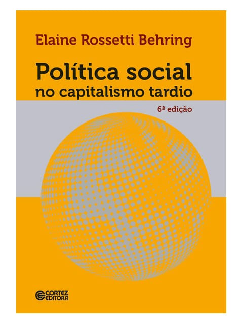 PolíTica Social no Capitalismo Tardio