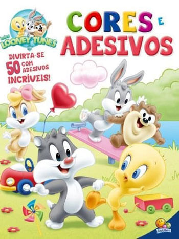 Cores e Adesivos: Baby Looney Tunes