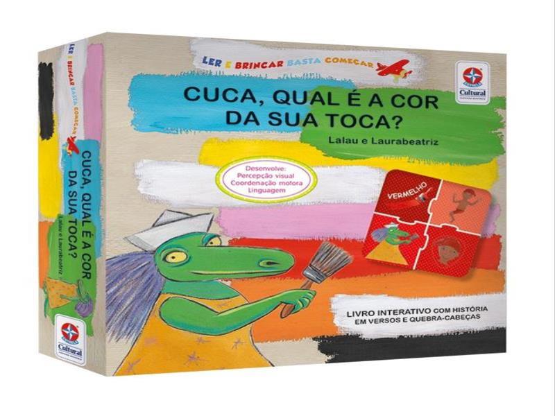 Ler e Brincar Basta ComeçAr - Cuca, Qual é a Cor da Sua Toca? - Descubra as Cores e Personagens do F