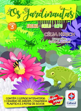 Os Jardinautas Vol. 3 - Grilo, Sapo, Abelha - Vol. 3