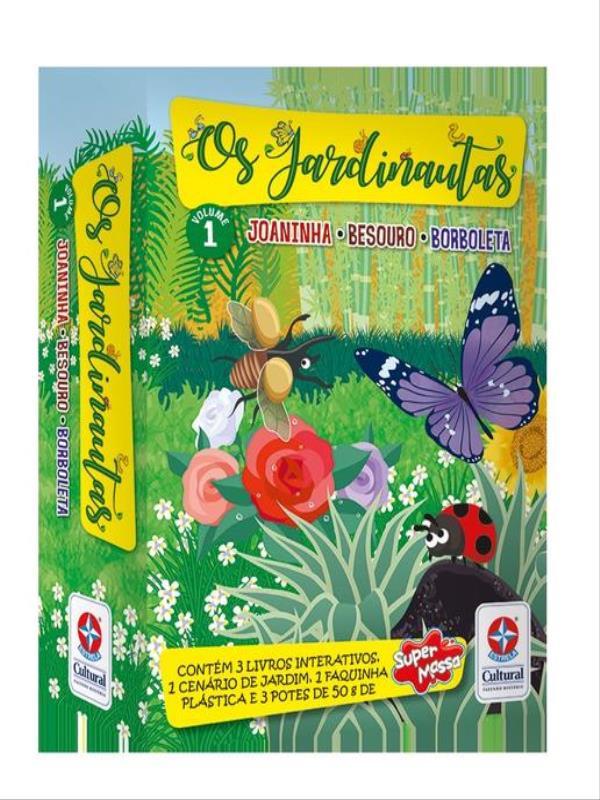 Os Jardinautas Vol. 1 - Joaninha, Besouro e Borboleta - Vol. 1