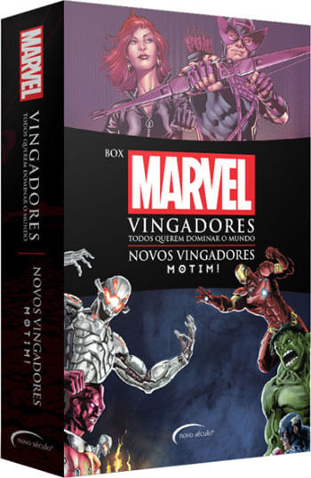 Box Vingadores Todos Querem Dominar o Mundo
