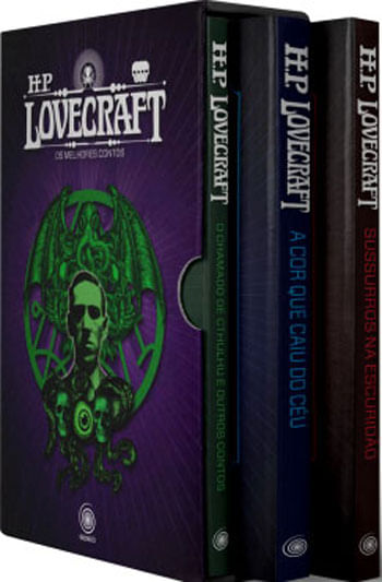 Box Hp Lovecraft : os Melhores Contos - 3 Volumes Ed: Out/2020