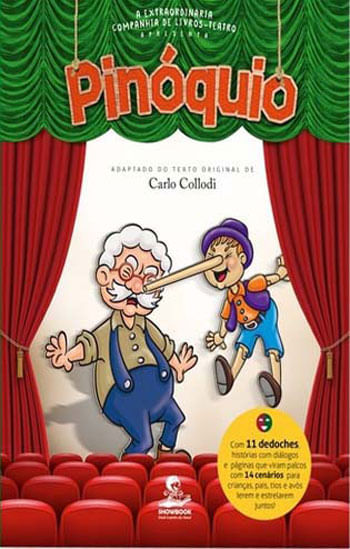 PinóQuio - Livro-Teatro com Dedoches e CenáRios