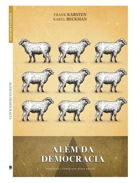 Capa do livro AléM da Democracia de Frank | Beckman Karel Karsten