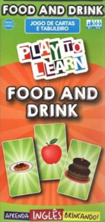 Play To Learn - Jogo de Cartas e Tabuleiro - Food And Drink