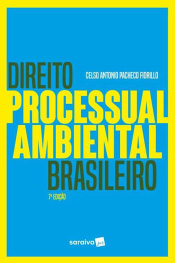 Capa de Direito Processual Ambiental Brasileiro - 7ª Edição 2018