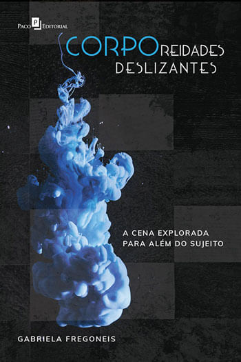 Capa do livro Corporeidades Deslizantes de Gabriela Fregoneis