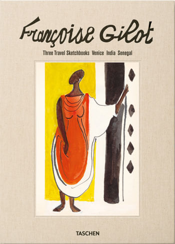 Francoise Gilot - Three Travel Sketchbooks - Venice, India, Senegal