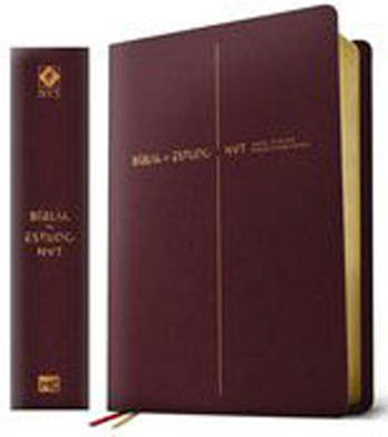 Biblia de Estudo Nvt - Capa Vinho