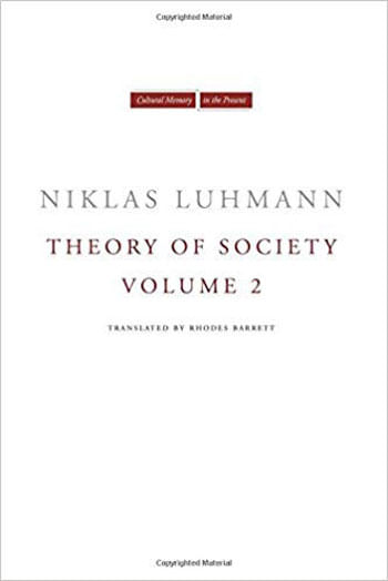 Theory Of Society - Vol. 2