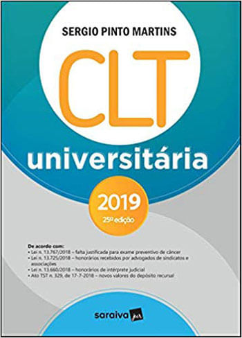 Clt UniversitáRia - 25ª Edição de 2018