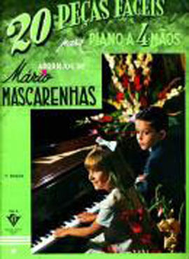 20 Peças FáCeis para Piano a Quatro Mãos