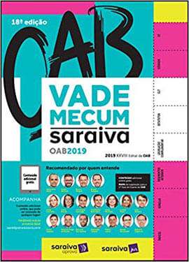 Vade Mecum Saraiva Oab - 18ª Edição de 2019