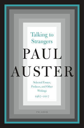 Capa de Talking To Strangers - Selected Essays, Prefaces, And Other Writings - 1967-2017