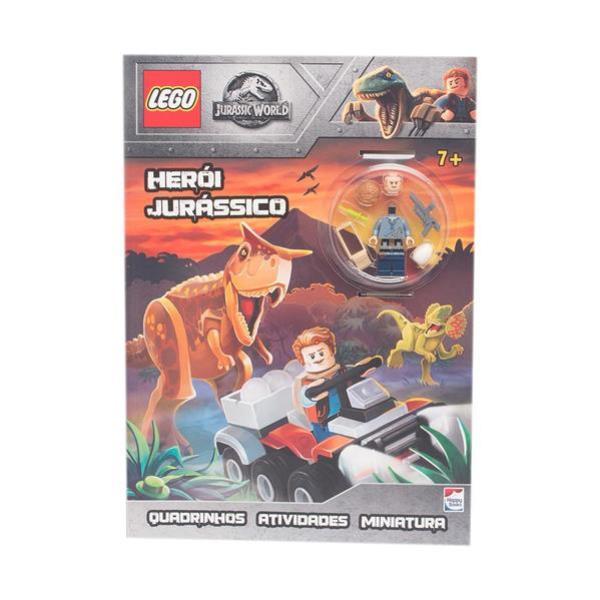 Capa de Lego Jurassic World: HeróI JuráSsico