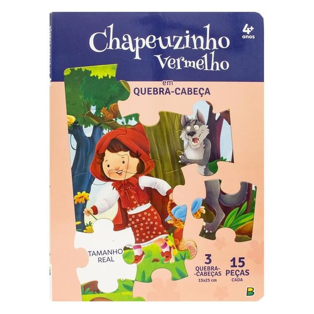 CláSsicos em Quebra-Cabeças: Chapeuzinho Vermelho