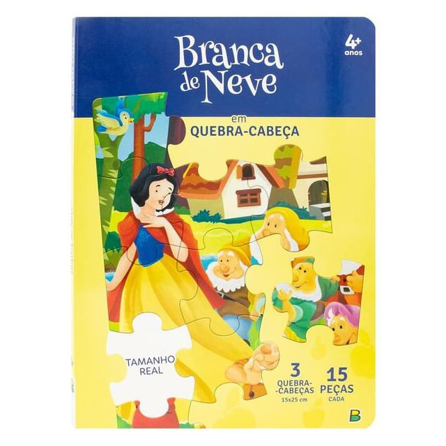 CláSsicos em Quebra-Cabeças: Branca de Neve