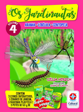 Os Jardinautas Vol. 4 - Tatuzinho, Centopeia, Aranha - Vol. 4