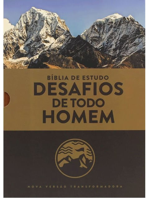 BíBlia de Estudo: Desafios de Todo Homem - 3ª Edição - Nvt