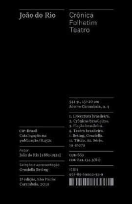 CrôNica, Folhetim, Teatro - Coleção Acervo - Vol. 4
