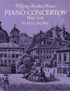 Piano Concertos - nos 1-6 In Full Score