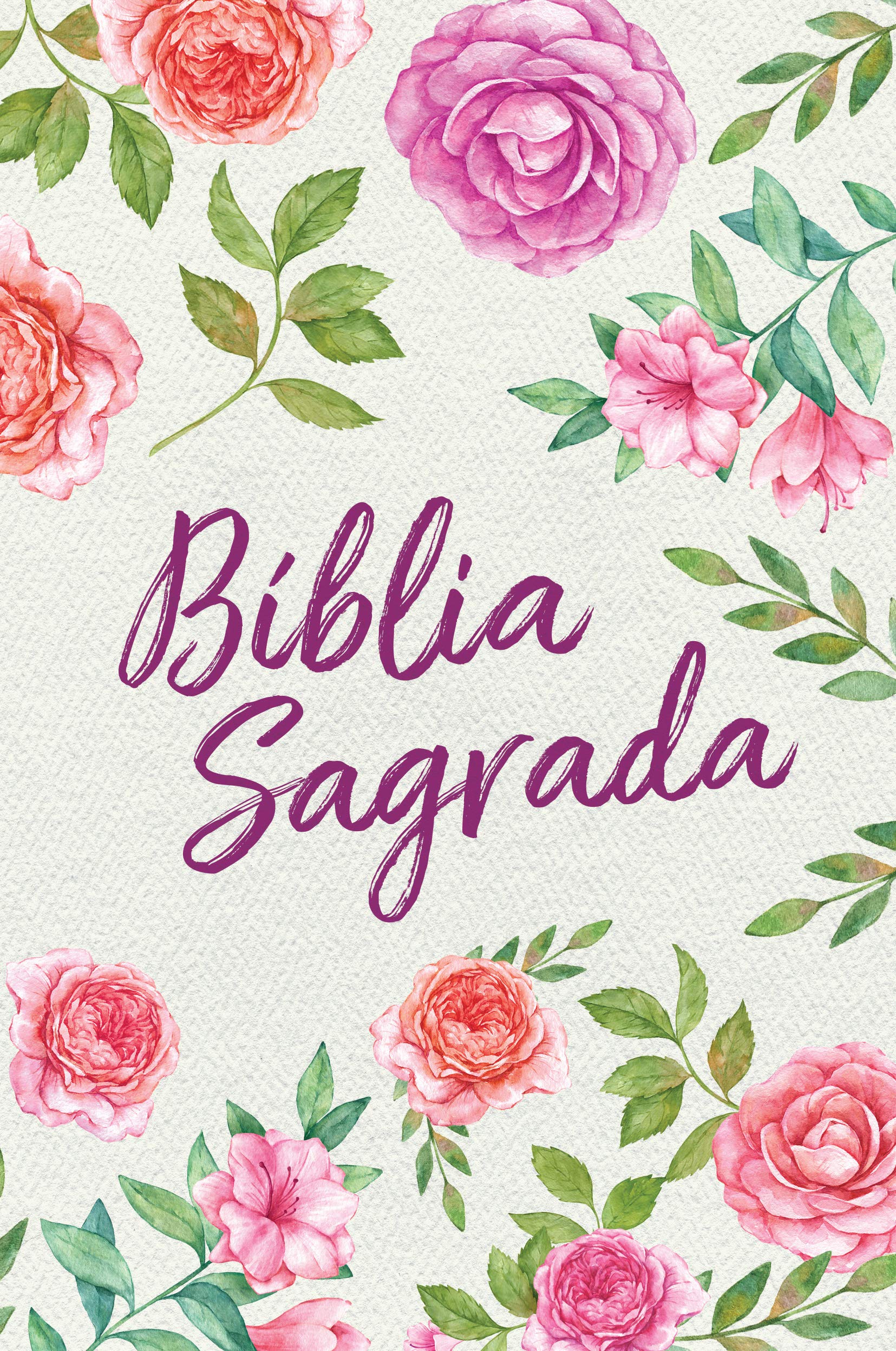 BíBlia Nvt Lg St - Textura Floral