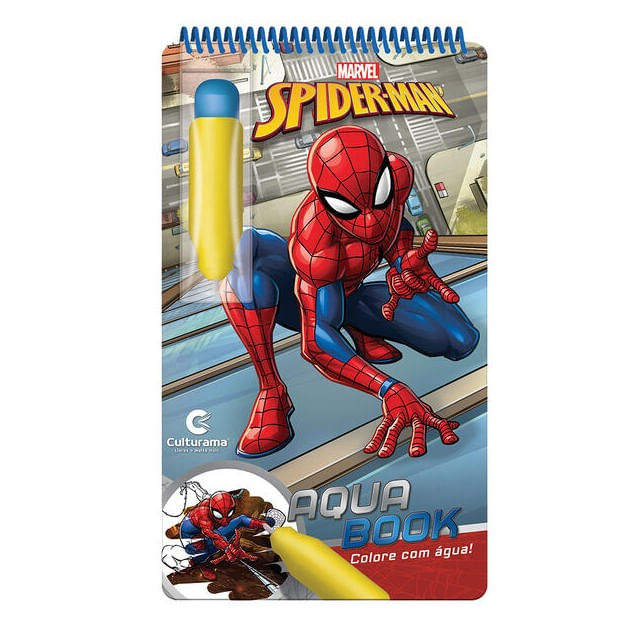 Aqua Book Homem-Aranha