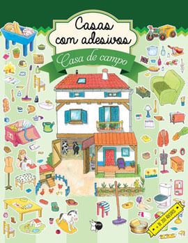 Casas com Adesivos - Casa de Campo - Vol. 4
