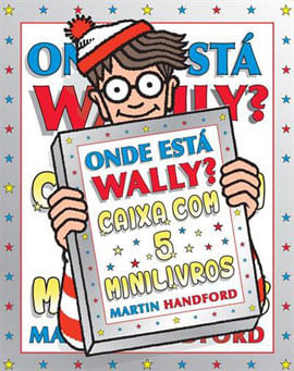 Onde Está Wally? Caixa com 5 Minilivros