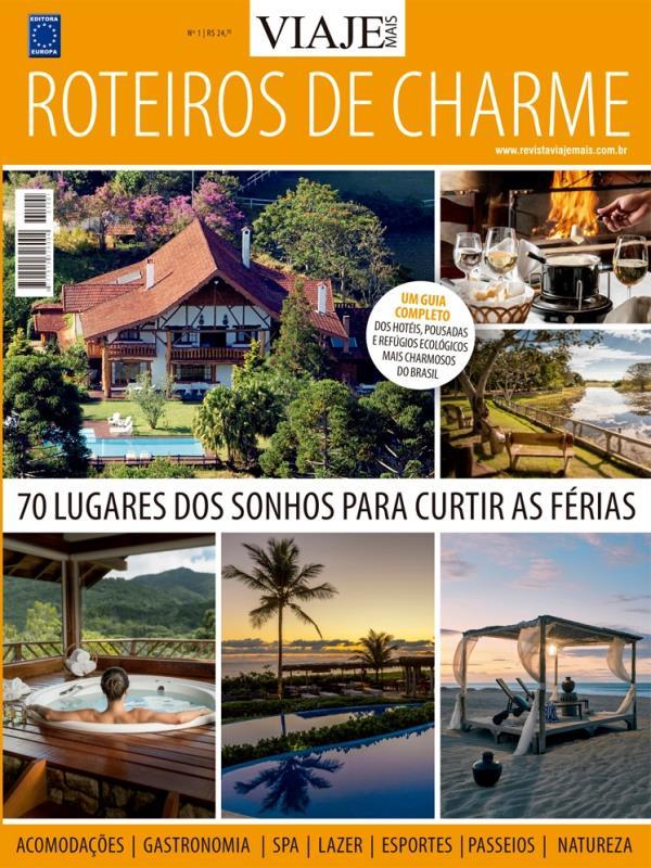 Capa do livro Especial Viaje Mais - Roteiros de Charme de Editora Europa