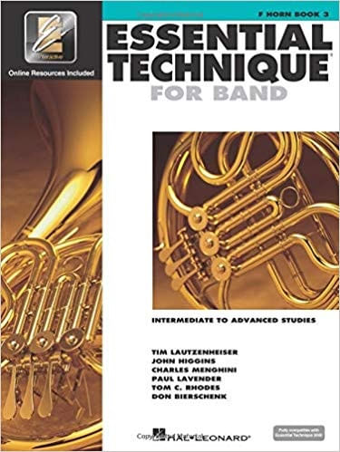 Essential Techinique For Band - F Horn Book 3