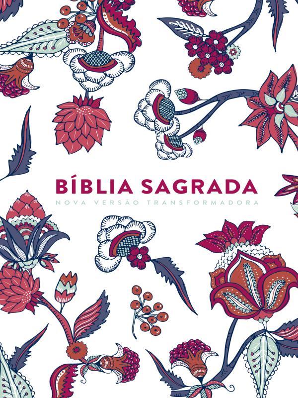 BíBlia Nvt Lg St - Indian Flowers Branca