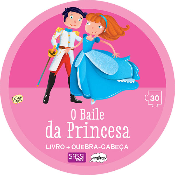 O Baile da Princesa - Livro + Quebra-Cabeça Gigante