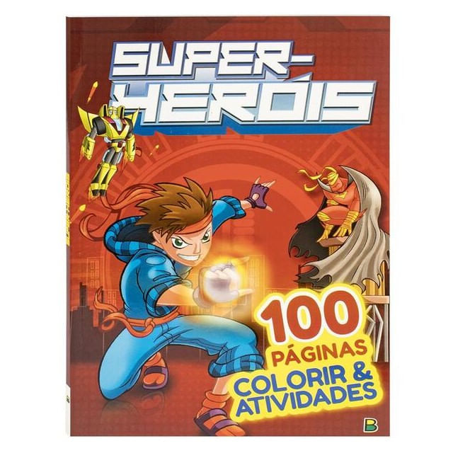 Colorir & Atividades: Super-HeróIs