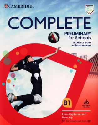 Complete Preliminary For Schools B1 - Student'S Book Without Answers And Online Practice