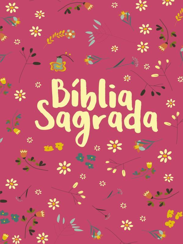 BíBlia Nvt Ln Pequeno Jardim Pink